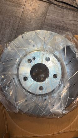 Mercedes Benz Slotted Rotors