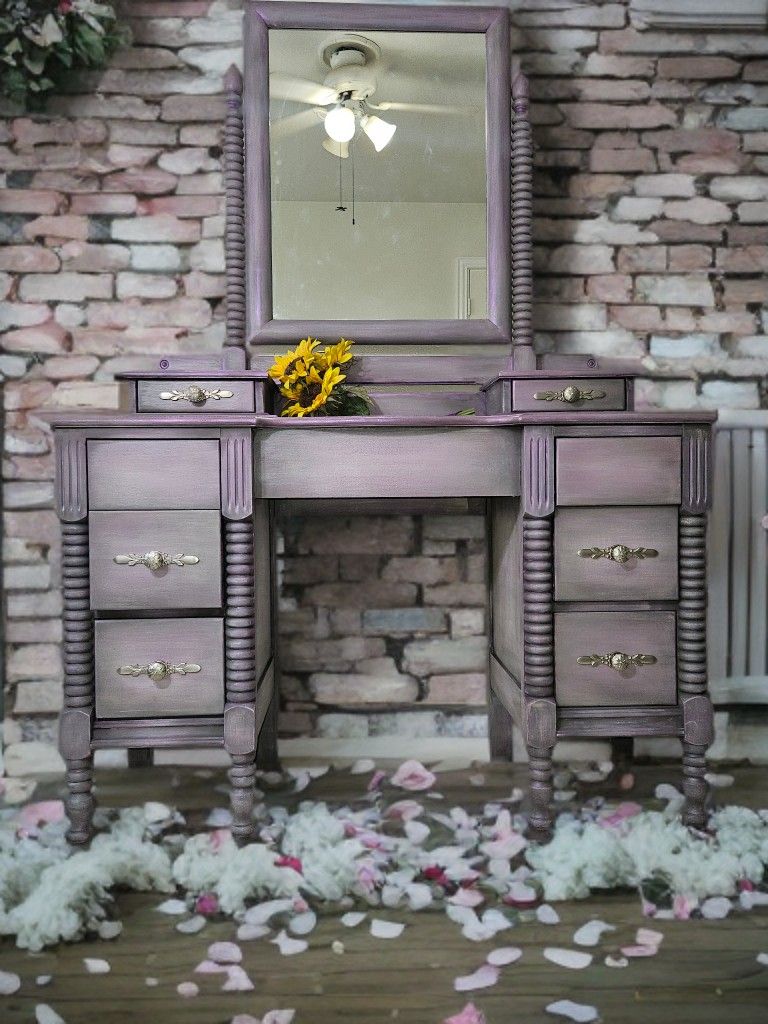 Refinished Antique Vanity