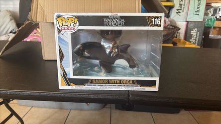 Funko Pop Rides Namor with Orca #116