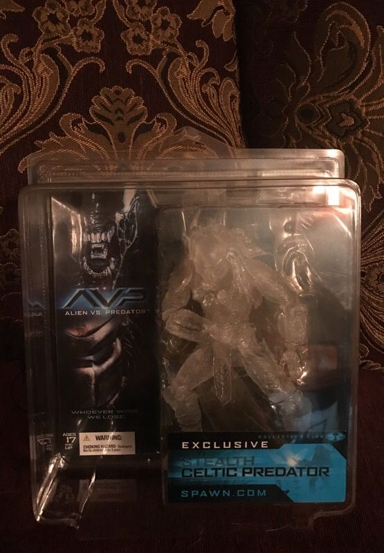 MCFARLANE STEALTH CELTIC PREDATOR AVP 2004 RARE!!!