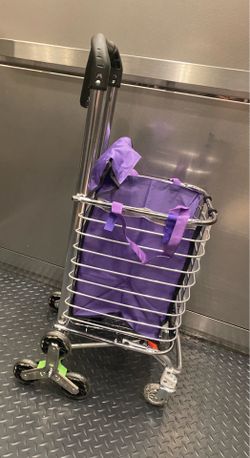 Stair climbing shopping cart