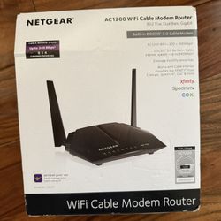 Netgear AC1200 WiFi Cable Modem Router