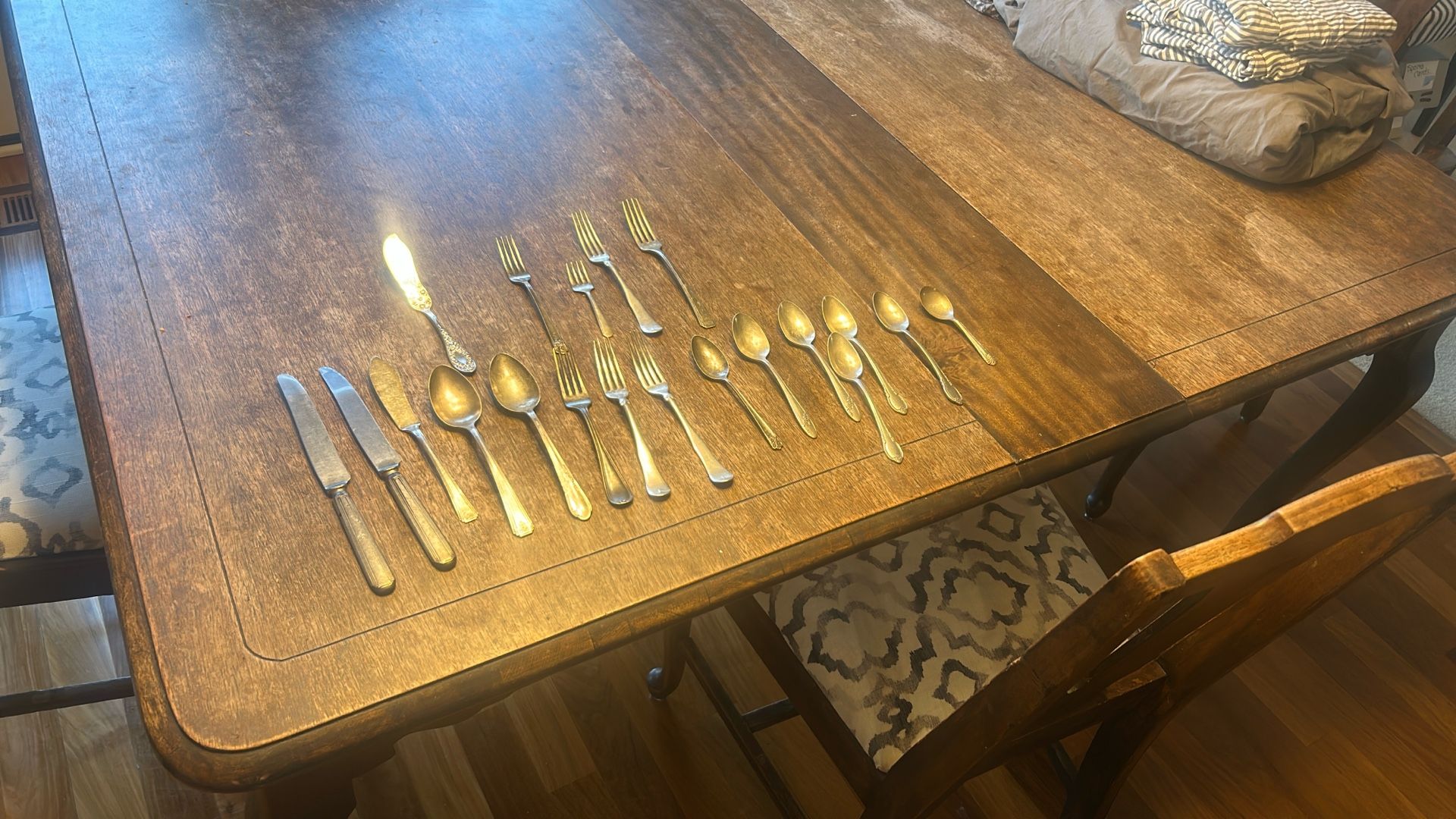 Various silverware