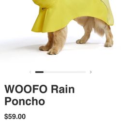 3XL WOOFO Rain Poncho