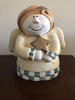 DesignPac Vintage 12” Angle with Star Cookie Jar