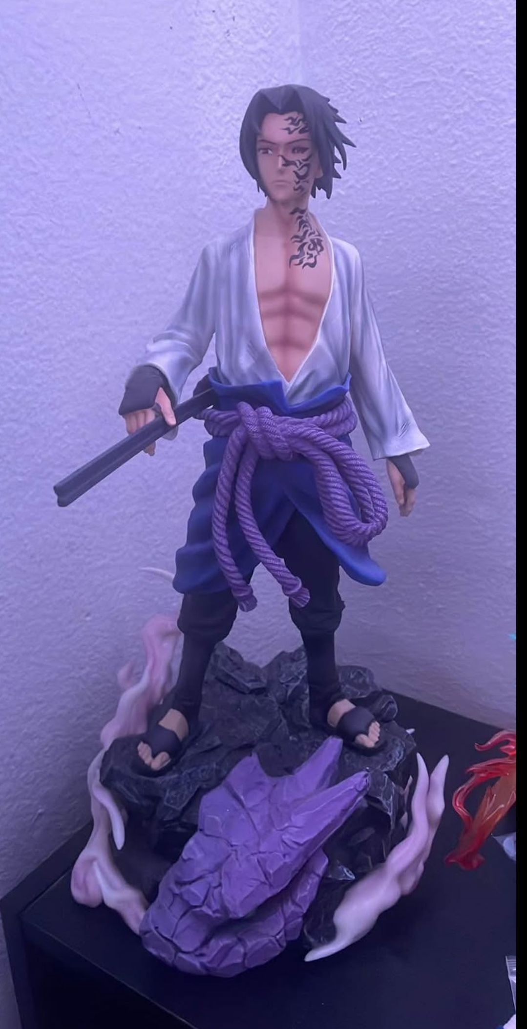 Anime Naruto Sasuke Statue Figure