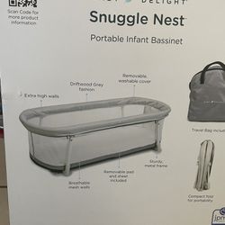 Portable Infant Bassinet-open Box