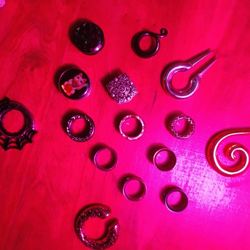 Various Ear Tunnels, Ear Weights, Hangers and Gauges, Jewelry