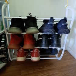 Hanging Shoe Rack Shelf Storage Organizer Not A Toy  