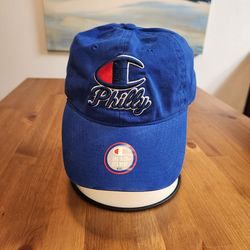 NEW WITH STICKER Men's CHAMPION Philly Blue Hat - One Size (SE San Diego)