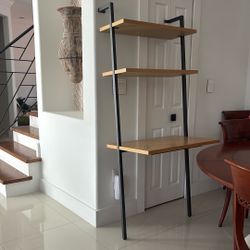Cb2 Desk & Shelves 