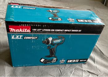 Makita XDT11SY 18X LXT Compact Cordless Impact Driver Kit
