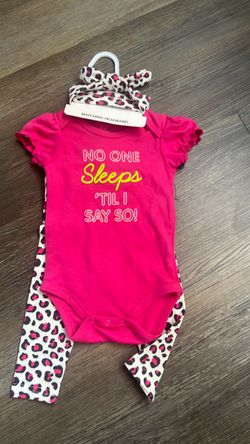 Wild Child set baby girl 3-6 months