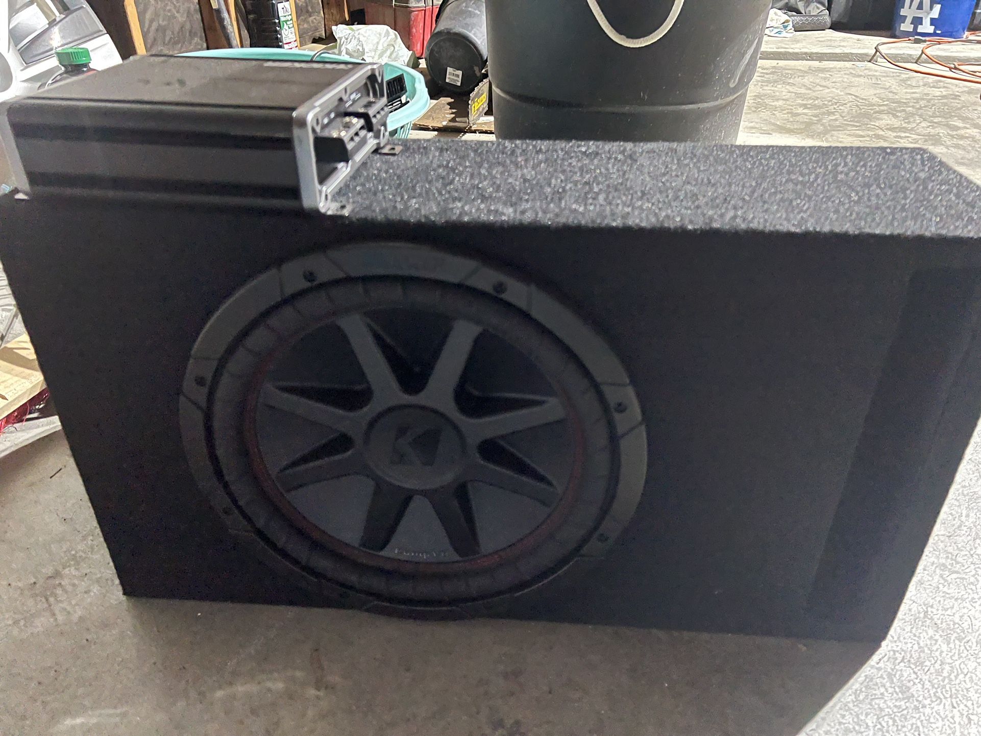 10” Kicker Competition, Amplifier & Box Combo