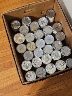 FREE GRATIS 2025 food cans/ son del 2025 pero estan buenas