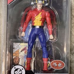 McFarlane Toys DC Direct Page Punchers The Flash (Jay Garrick) Platinum W/Comic
