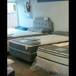 King size box springs new can deliver