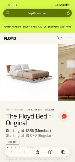 The Floyd Bed - Original - Queen/Headboard