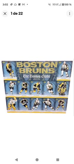 Boston Bruins the Boston Globe (2 pósters)