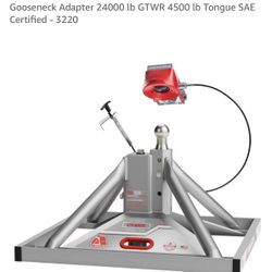 Andersen Hitches Gen 3 Ultimate 5th Wheel Connection Gooseneck Adapter 24000 lb GTWR 4500 lb Tongue SAE Certified - 3220