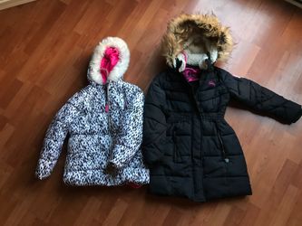 Girls winter coats size 7/8