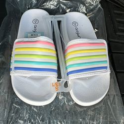 Slide Sandals Cat & Jack Girls Size 13/1