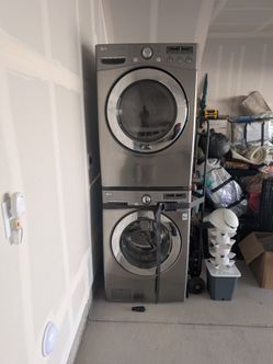 LG Front-Load Washer and Dryer Set