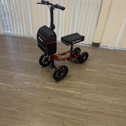 New / All Terrain BlessReach Knee Scooter Walker / 300 Pound Capacity / For Foot Leg Toe Injury