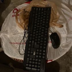 Keyboard With Mouse 