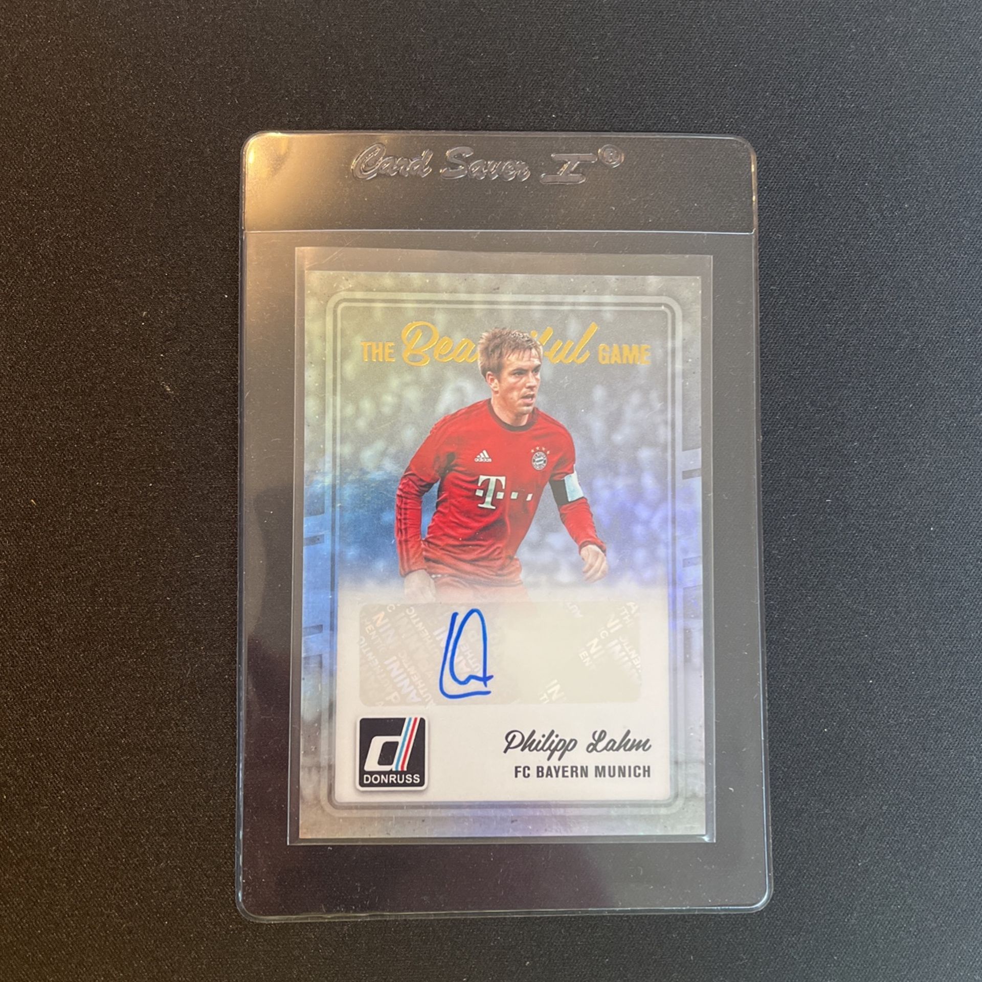 2016-17 PANINI DONRUSS SOCCER THE BEAUTIFUL GAME AUTO PHILIPP LAHM