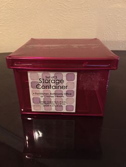 Set of 3 Storage Container