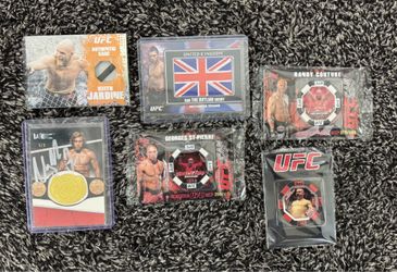 UFC TREASURES Cards, Poker Chips. $75