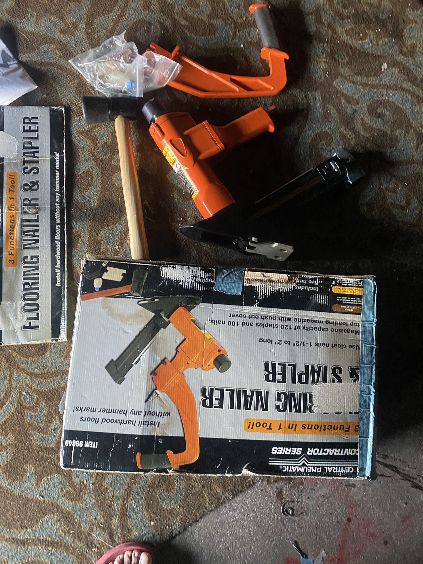 Flooring Nailer And Stapler