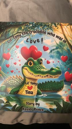 Children’s book: lil Tony the croc who was in love