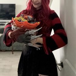 Freddy Krueger women suit Halloween costume