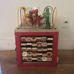 Toy activity cube