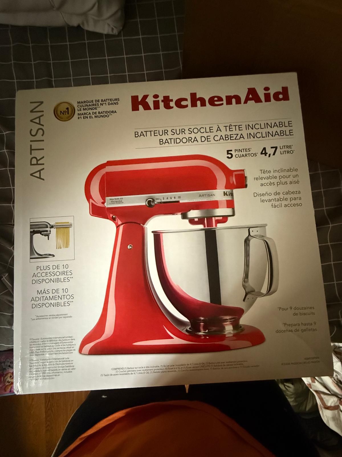 Artisan® Series 5 Quart Tilt-Head Stand Mixer, Kitchen Aid