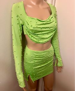Green two piece