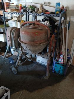 Electric Cement Concrete Mixer