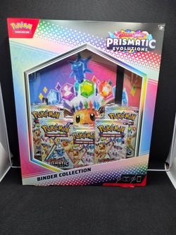 Pokémon Scarlet & Violet Prismatic Evolutions Binder Collection