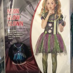 Girls Clown Costume 