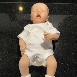 Anatomically Correct So Truly Lifelike Baby Girl Doll 18" 1.5 LB (missing toes)