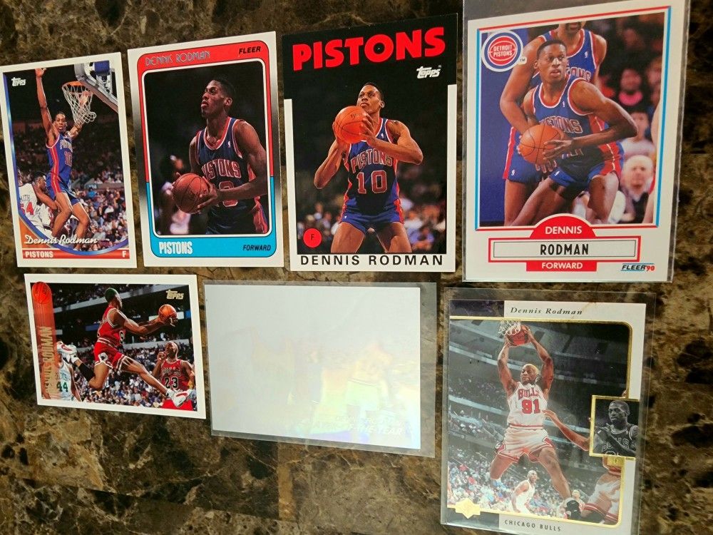 Dennis Rodman
Collectible Basketball Cards