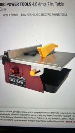 Tile Saw