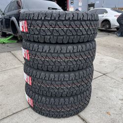 265-70-17 All Terrain Tires 750$ Installed Get Free Alignment 