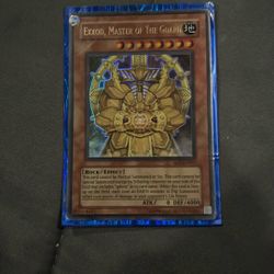 Yu-gi-oh Exxod, Master Of The Guard Holographic 