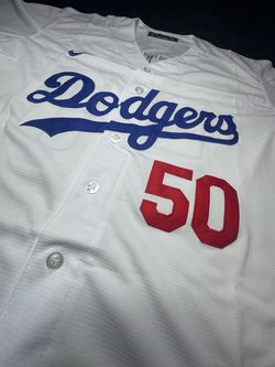Dodger Jerseys - #50 BETTS - Home White - Multiple Sizes