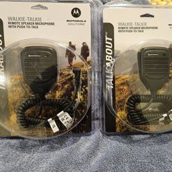 Motorola PTT Microphone / Speaker 2.5 Mm Jack