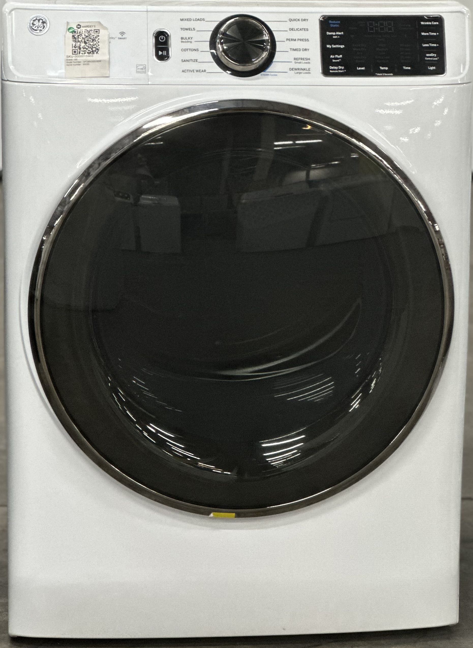 GE Dryer GFD65GSSVWW - 02421