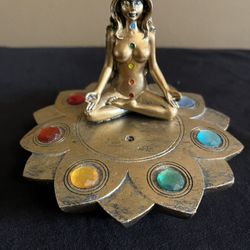 Chakra Woman Incense Burner 